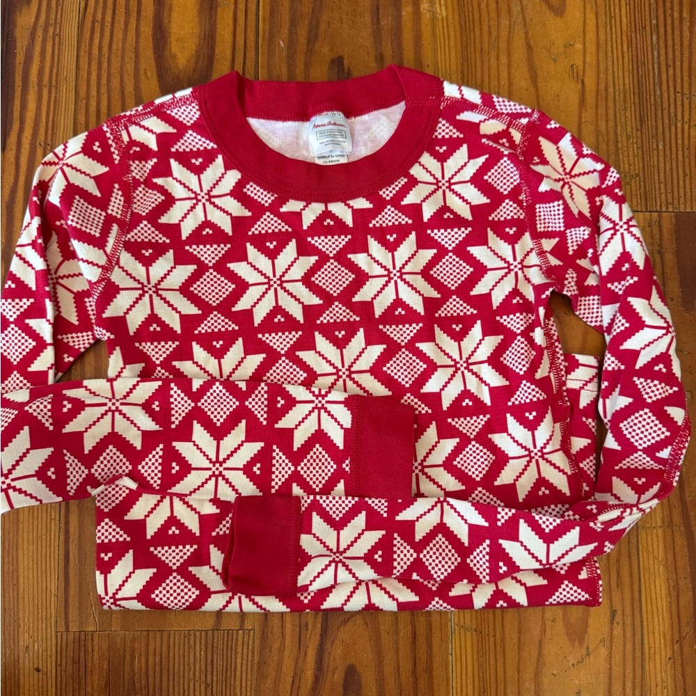 ❄️ Hanna Andersson Pajama Snowflake Top ❄️